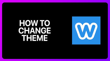 How To Change Theme In Weebly Tutorial