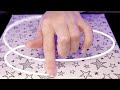 Asmr  scratching continuous patterns on cardboard  no talking