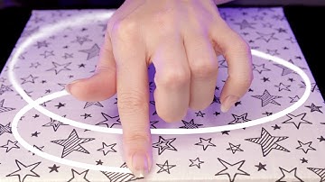 [ASMR] 💫 Scratching Continuous Patterns on Cardboard 🌟 (NO TALKING)