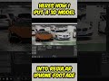 Heres how I put a 3D model into live action footage