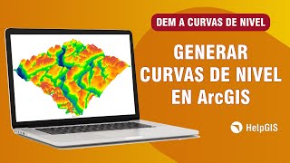 Cómo Generar CURVAS de NIVEL en ArcGIS (DEM a Curvas de Nivel)