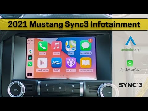 2021 Ford Mustang GT Sync3 Infotainment | Android Auto, Apple Car Play and more