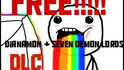 OMG Free Dianamon & 7 Demon Lords DLC!!!! - Digimon Story Cyber Sleuth