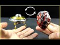 Making  Metallic UFO and Kinetic Balancing Meteorite