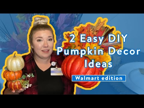 DIY Pumpkin Transformation | Easy Fall Decor Ideas - YouTube