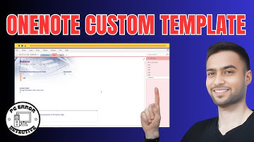 How to Use a Custom Template on OneNote | Elevate Your Note-Taking