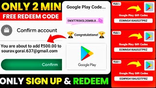 Free Redeem Code (Only 2 Min) | Free Redeem Code App | Google Play Redeem Code App | Redeem Code App screenshot 2