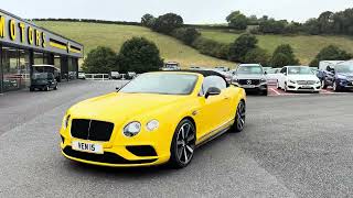 Bentley GTC Continental 4.0 V8 S Convertible 21,500 miles (528 ps) for sale at Castle Motors