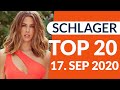 SCHLAGER CHARTS TOP 20 - Die Wertung vom 17. September 2020