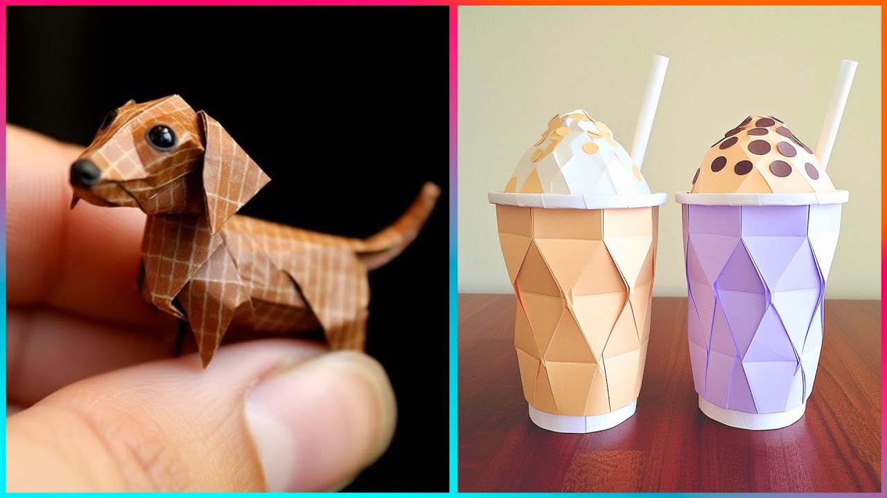 Easy Paper Crafts Anyone Can Do! 