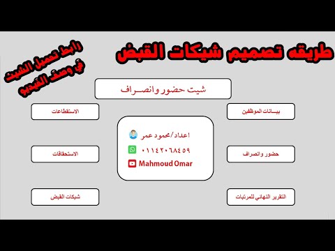 طريقه تصميم شيكات القبض للموظف بطريقه سهله جدا