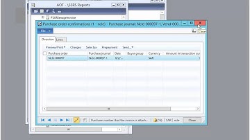 AX- Modify Existing SRS Report