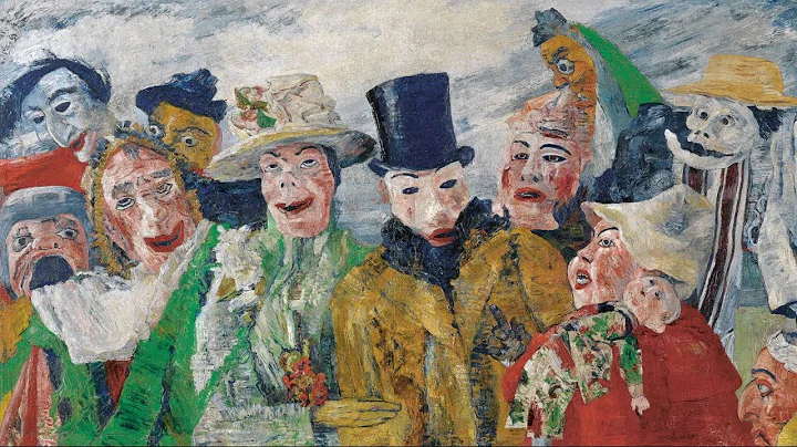 James Ensor's 'The Intrigue'