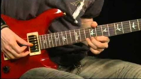 Raked and Swept Rock Licks Guitar Lesson @ GuitarInstructor.com (preview)
