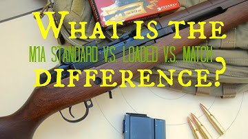 Cover Image for What is the difference? M1A: Standard V.S. Loaded V.S. Match