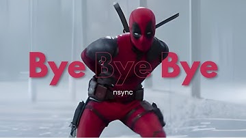 NSYNC - Bye Bye Bye | deadpool and wolverine | Relive the Nostalgia with This Classic!