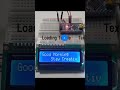 Scroll and toggel text on LCD 1602