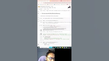 Tutorial 43: Understand What is ConversationWindowBufferMemory #ai #langchain #llm #machinelearning