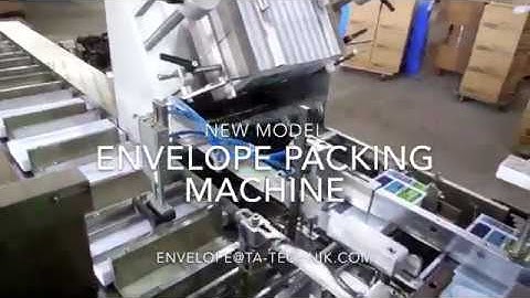 envelope automatic packing machine