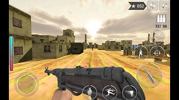 Call Of Courage : WW2 FPS Action Game (Level 11-15) iOS/Android Gameplay Video