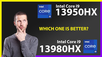 INTEL Core i9 13950HX vs INTEL Core i9 13980HX Technical Comparison
