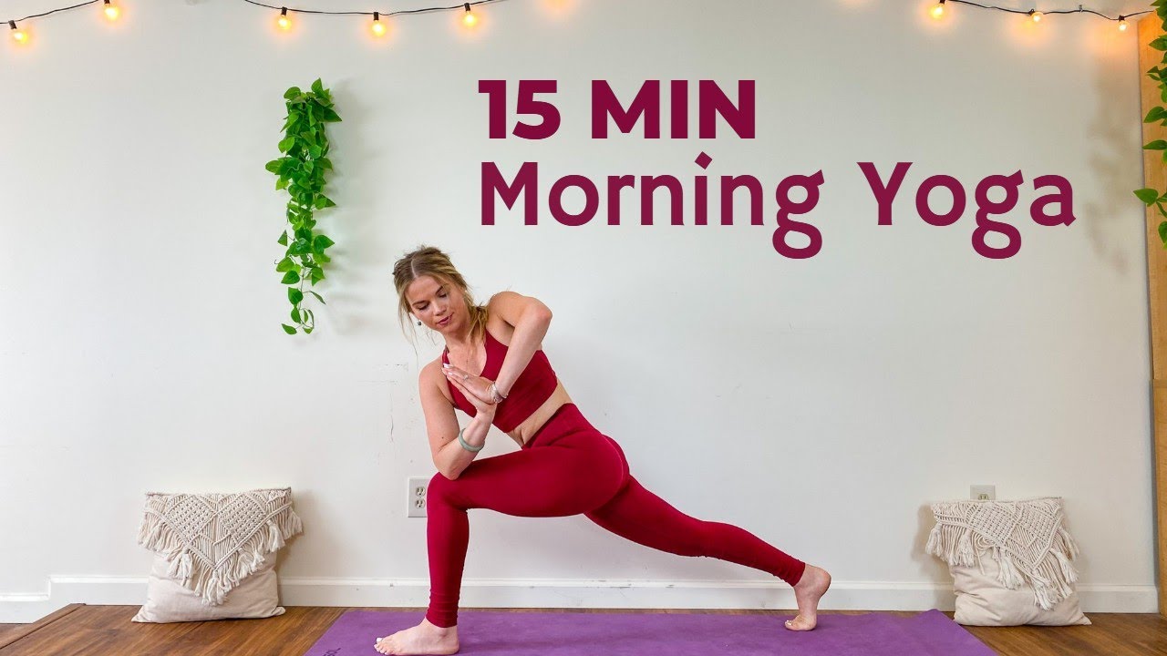 15 Min FULL Body Morning Vinyasa Yoga Flow - Yoga with Yana - YouTube