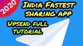 Upsend Fastest Indian File Sharing App|| how to use upsend || screenshot 2