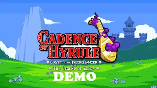 Cadence of Hyrule Nintendo Switch DEMO playthrough - this is unusual but lot of fun!