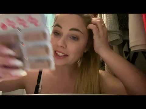 ASMR: With hecka long nails + camera tapping (Many tingly objects/sounds!!)