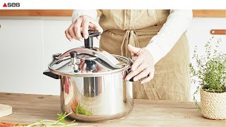 SEB AUTHENTIQUE 4,5 L Cocotte-minute® inox induction P0530600