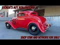 Stokers hot rod factory  shop tour and hotrods for sale