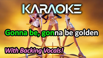 Golden (Karaoke & Backing Vocals) - KPop Demon Hunters