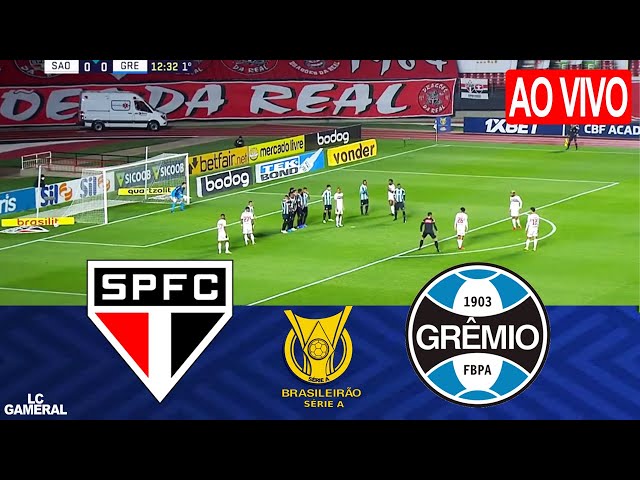 AO VIVO: São Paulo x Grêmio - Brasileirão Série A