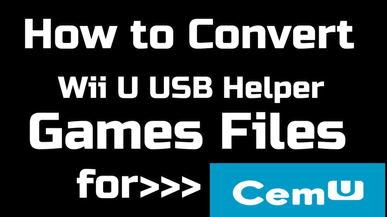 How to fix Wii U USB Helper Not Downloading Games (March 2021