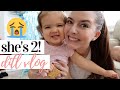 DAY IN THE LIFE WITH A NEWBORN AND A TODDLER 2020 | RILEY'S SECOND BIRTHDAY 💖