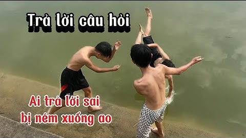 LMC-TRẢ LỜI CÂU HỎI. AI TRẢ LỜI SAI BỊ NÉM XUỐNG AO VÀ CÁI KẾT ĐÀN EM CỦA ANH VINH TIỀN LẺ XUẤT HIỆN