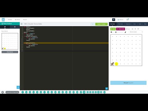 1.18.5: Double Tennis Balls codehs python