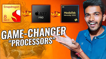 Snapdragon 8 Gen 3 vs Apple A17 Pro vs Dimensity 9300