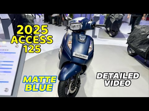 2025 Suzuki Access 125 Review Video With All Colours | Access 125 New ...