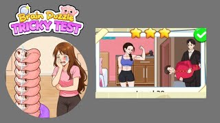 Brain Puzzle Tricky Test Level 38 Solution Walkthrough 