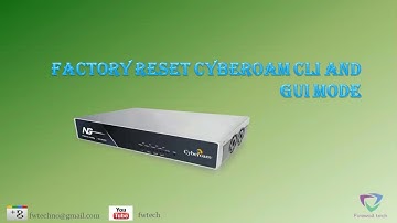 factory reset cyberoam cli and gui Mode