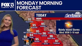 Tampa weather | Monday morning forecast