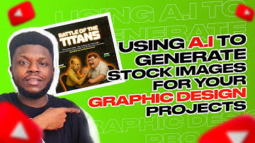 Using A.I to Generate Stock Images for your Graphic Design Projects