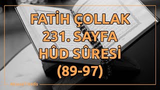 Fatih Çollak - 231.Sayfa - Hûd Suresi (89-97)