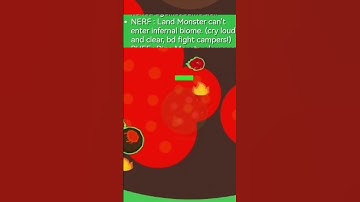 Land Monster diving in Infernal Lava. Bettermope.io #mope #bettermope