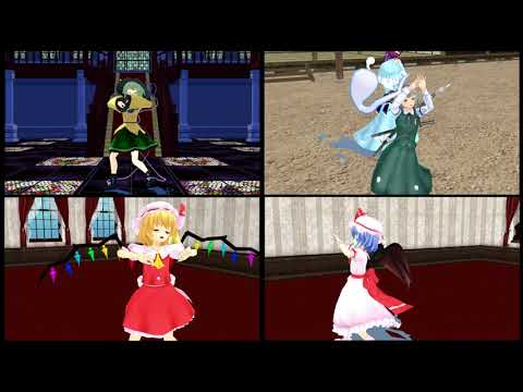 【MMDダンス】こいしちゃんはみんなと踊りたい【アンノウン･マザーグース】