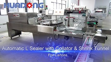 Automatic L Bar Sealer Shrink Wrapper, Shrink Packaging Machine, Shrink Wrapping Machine