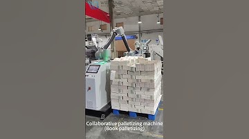 Weibang Collaborative palletizing machine(Book palletizing) #machine