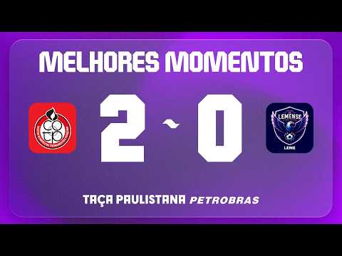 CENTRO OLÍMPICO 2-0 LEMENSE | HIGHLIGHTS | ROUND 4 | TAÇA PAULISTANA PETROBRAS 2026