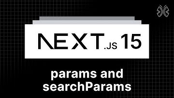 Next.js 15 Tutorial - 21 - params and searchParams